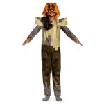 Kids Minecraft Halloween Hooded Jumpsuit - Husk