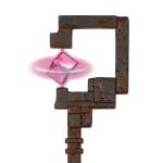 Malgosha Piglin Staff Costume Prop for Minecraft