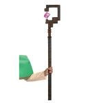 Malgosha Piglin Staff Costume Prop for Minecraft