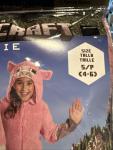 Minecraft Pink Sheep Costume for Kids Size S