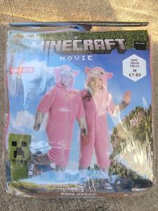 Minecraft Pink Sheep Costume Medium Size 7/8