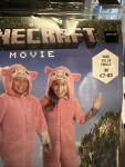 Minecraft Pink Sheep Costume for Kids, Size 7-8