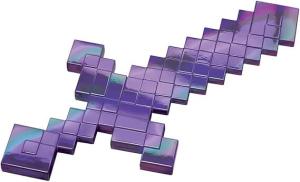 Minecraft Enchanted Iridescent Sword Costume Accessory