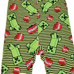 Minecraft Creeper Hooded Pajamas for Boys
