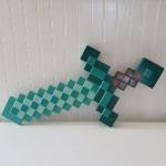 Minecraft Diamond Toy Sword for Cosplay Fun