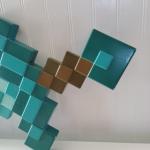 Minecraft Diamond Toy Sword for Cosplay Fun