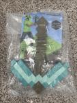 Minecraft 16" Diamond Pickaxe Costume Accessory