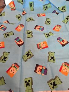 Minecraft Friends Xbox Cotton Fabric by the Yard