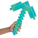 Minecraft Iridescent Diamond Chrome Pickaxe Costume Sword