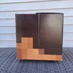 Minecraft Steve Cardboard Box Head Mask