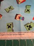 Minecraft Friends Xbox Cotton Fabric by the Yard