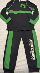 Minecraft Creeper Hoodie and Sweatpants Set Size 6