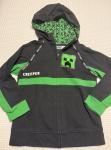 Minecraft Creeper Hoodie and Sweatpants Set Size 6