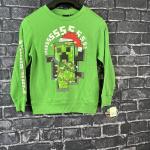 Creeper Santa Hat Sweatshirt for Kids