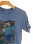 Kids' Minecraft Light Blue Graphic T-Shirt XL
