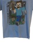 Kids' Minecraft Light Blue Graphic T-Shirt XL