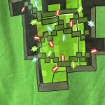 Creeper Santa Hat Sweatshirt for Kids