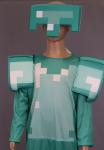 Minecraft Armor Boys Halloween Costume Jumpsuit