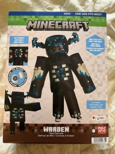 Minecraft Warden Inflatable Costume for Kids