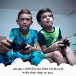 Minecraft Boys Night Scene Pajama Pants, Small