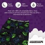 Minecraft Boys Night Scene Pajama Pants, Small