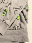 Minecraft Gray Creeper Youth Long Sleeve Sweater