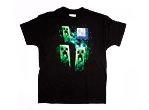Minecraft Creeper Moon Youth T-Shirt