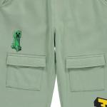 Minecraft Boys Adaptive Cargo Joggers for Gaming