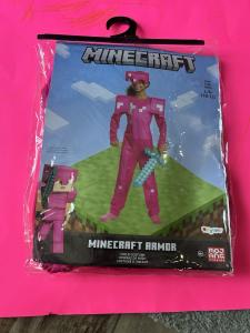 Minecraft Pink Armor Costume for Kids Halloween