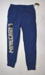 Minecraft Boys' Blue Jogger Sweatpants with Pockets