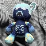 Minecraft Warden Plush Toy - 11” Blue Teal