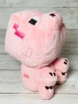 Minecraft Pink Pig Plush Toy - 6 Inches