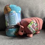 Minecraft Armadillo Plush & Cozy Blanket Set