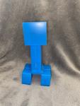 Light Blue Charged Creeper 11" Minecraft Figure