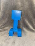 Light Blue Charged Creeper 11" Minecraft Figure