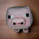 Minecraft Pink Pig Plush Toy - 6 Inch