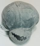 Minecraft Skull Plush Toy with Red Eyes