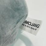 Minecraft Skull Plush Toy with Red Eyes