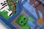 Minecraft Icons Blanket - 62 x 90 Inches Kids Bedding