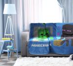 Minecraft Icons Blanket - 62 x 90 Inches Kids Bedding