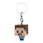 Minecraft Action Figure Characters Keychain Set