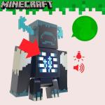 Mattel Minecraft Warden Light Sound Action Figure