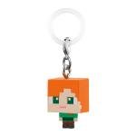 Minecraft Action Figure Characters Keychain Set