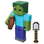 Mattel Minecraft Zombie Action Figure for Kids