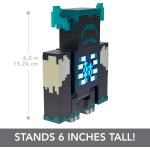 Mattel Minecraft Warden Light Sound Action Figure