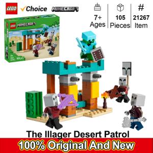 LEGO Minecraft Illager Desert Patrol Playset with Figures