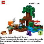 LEGO Minecraft Swamp Adventure Set with Alex & Zombie