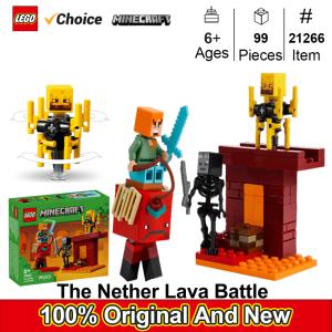 LEGO Minecraft The Nether Lava Battle Playset