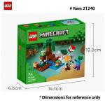 LEGO Minecraft Swamp Adventure Set with Alex & Zombie