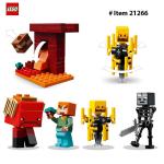 LEGO Minecraft Nether Lava Battle Playset with Figures